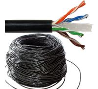 25m CAT6 Outdoor Network Cable Reel/Drum - Copper - External Ethernet LAN UTP RJ45 - ThatCable Official Product