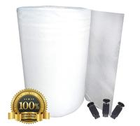(25m) Elixir Gardens Greenhouse Bubble Insulation 750mm Wide 10mm Triple Laminated UV Resistant + FREE Fix Clips