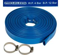 (25M) Layflat Blue Hose Pipe PVC Flood Drainage
