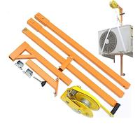 25M Mini Crane Hoist Installation Support for Air Conditioning - Heavy-Duty External A/C Suspension Tool with Manual Winch, Ideal for Easy Lifting and Installation