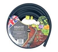 25m Soaker Hose Irrigation Kit for Garden Watering, Porous Leaky Pipe Drip Irrigation System with Tap Connector, Recycled Rubber for Vegetable Patches, Raised Beds, Borders and Hedges