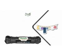 25M Steel Core Outdoor Washing Line Heavy Duty Grey