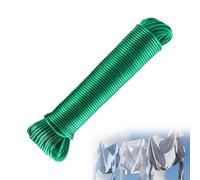 25m Washing Line Rope,Rustproof and Waterproof Heavy Duty Washing Line for Indoor Outdoor and Garden