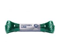 25M Washing Line Rope Strong Steel Core Laundry Clothes Lines, Clothes Lines for Outside, Mould & Weather Resistant Clothes Line, Heavy Duty PVC Cover Garden Outdoo Laundry Lines
