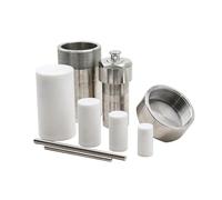 25ml/50ml/100ml Hydrothermal Autoclave Reactor, 304 Stainless Steel Polytetrafluoroethylene Lined for Hydrothermal Process Multiple Uses(50ML)
