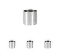 25ml Stainless Steel Thimble Measure (Pack of 4)