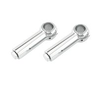 25mm 1" Handlebar Riser Clamp Aluminum Rise Bar Mount For Kawasaki