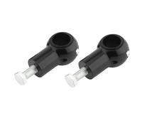 25mm 1" Handlebar Riser Clamp Aluminum Rise Bar Mount For Kawasaki