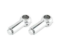 25mm 1" Handlebar Riser Clamp Aluminum Rise Bar Mount For Kawasaki