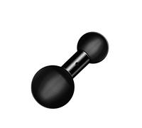 25mm / 1 inch to 17mm Ball Adapter for RAM Mounts B Size Double Socket Arm, Garmin 17mm Swivel Ball Mounting Pattern GPS Mount
