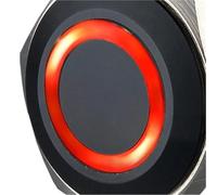 25mm 12V Blue White Red Ring Illuminated Momentary 1NO1NC Push Button Switch 1Pcs(8)