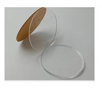 25mm 30mm 40mm 45mm 50mm 60mm Clear Acrylic Disc Gaming Miniatures Plastic Round Bases for Wargames Figure Holder(80mm 10pcs)