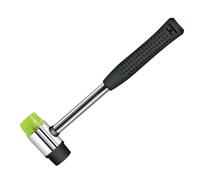 25mm / 30mm 40mm Rubber Double Faced Work Glazing Window Beads Hammer Nylon Head Mallet DIY Hand Tool for Woodworking(25mm Hammer)