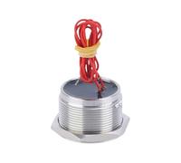 25mm 30mm Concave Head Piezo Switch Momentary On Off With AWG26 300MM Wires IDGTTLDF(30mm Concave Head)
