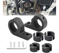 25MM-30MM Universal Light Bar Mount Kit Work Light Tube Clamp Mounting Brackets Bull bar Bumper Lamp Holder for Off-Road Vehicles Car Truck Motorcycle