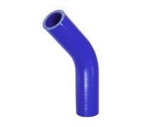 25mm-40mm ID 45 Degree Silicone Hose Coupler Coolant Intercooler Pipe,Universal Blue Red Black Automotive Elbow Connector 90mm Length For Air Water(28mm Blue)