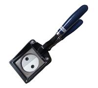 25mm-48mm Handheld Punch Die Cutter Steel Metal Handle 44mm Actual Cut Button Graphic Tool for Crafting Scrapbooking DIY Projects and Precise