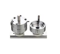 25MM-75MM Badge Button Maker Die Punching Mould Round Interchangeable Die Mould Badge Machine Accessories, Craft Kit(44mm Mold)