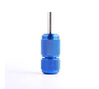 25MM Aluminum Alloy Self-Locking Tattoo Handle Anti-Slip Design with Adjustable Height Tattoo Handle Tool(Blu)