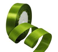 25mm Army Green Ribbon for Gift Wrapping,22m Fabric Thick Satin Ribbon Green Bow for Gift Wrapping,Ribbons for Balloons,Crafting,Hair,Bouquets,Wedding Car,Presents,Cake,Christmas Party Decorations