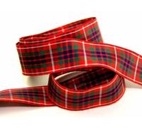 25mm Berisford Woven Tartan Ribbon 3 Frazer - per metre
