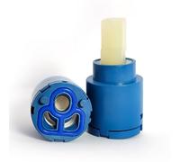 25mm Ceramic Cartridge, Single Lever Ceramic Faucet Cartridges, Ceramic Disc Cartridges Valve for Kitchens, Bathroom and Shower