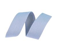 25mm Cotton Webbing Strap Multicolor 5-50 Yard for Bag Straps Luggage Cargo(Light Grey,50 Yard)