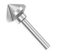 25mm Countersink Drill Bit HSS 6542 90° Chamfer Cutter 3-Flute High-Speed Steel Positioning Drill Bit Compatible with Bosch DeWalt Makita Wood Metal Steel Stainless Steel Machine Tool