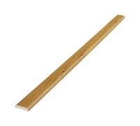 25mm D-Mould Architrave uPVC Plastic Finishing Trim (2.5m) - Irish Oak