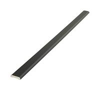 25mm D-Mould uPVC Architrave Trim (2.5m) - Anthracite Grey (Grained)