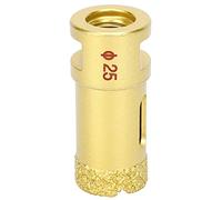 25mm Diamond Hole Saw Drill Bit Brazing Marble Opener Gold Diamond Cutter Power Tool for Electric Drill and Bench Drill