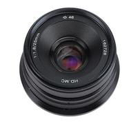 25mm F1.8 Large Aperture Small Wide Angle Lens Fixed Focus Manual Lens, 25mm Prime Lens, Replacement for X A1 X A10 X A2 X A3 X T1 X T10 X T2 X T20 X E2, Black