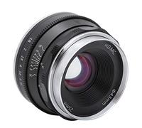 25mm F1.8 Metal Pure Manual Mirrorless Camera Lens Z Mount MC Multilayer for Z6 Z7 Z50 (Black)
