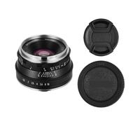 25mm F1.8 Prime Lens Manual Focus MF, For Olympus MFT M4/3 Mount Epm1 Epm2 E-PL123456789 E-M1 E-M5 E-M10 PEN-F For Mark II III M43 (Color : M4/3, Size : Black)