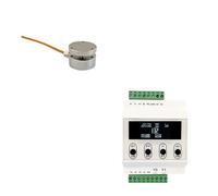 25mm Flat Load Cell With Indicator Display Instrument Weight Sensor For Science Technology Tension Compression Reliable Data(30KG)