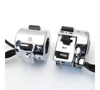 25mm Handlebar For GY6 Moped For Scooter For 125cc 150cc Motorbike Right Or Left Side Chrome Plated Control Switch ignition switch button