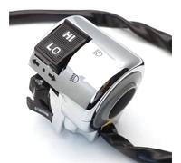 25mm Handlebar For GY6 Moped For Scooter For 125cc 150cc Motorbike Right Or Left Side Chrome Plated Control Switch ignition switch button