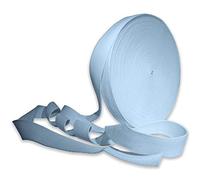 25mm Heavy Duty Webbing Belt Strap Upholstery Webbing Cotton Blend 1 Inch Webbing for Bag Straps Rucksack Backpacks Luggage Bag Strap Cargo Strapping Belts (Light Blue - 25mm - 40 Meters)