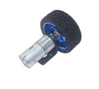 25mm High Torque 12v DC Gear electronic starter Set With 65MM Wheel EKFBQBGW(77rpm,6V)