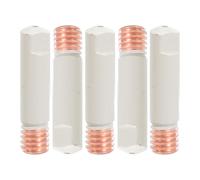 25mm Length Conductives Nozzle Featuring Heat Dissipation for Stable Welding Performances Enhances Stability 5pcs Anticorrosion Conductive Tip