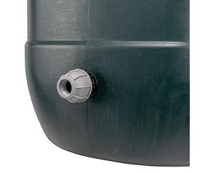 25MM MDPE,Waterbutt/Water Storage Tank oulet Fitting with nut & washers