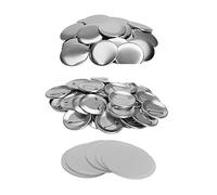 25mm Metal Back DIY Craft Badge Button Pins Blank Material Pins Buttons Badges Supplies Parts 100PCS Multipurpose