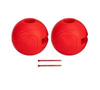 25mm Motorcycle Engine Guard Crash Bar Bumper Protector Decorative Block For R1250GS R1200GS ADV F850GS R1300GS F750GS Motorcycle Engine Guards(B Red)