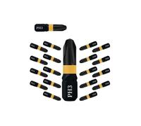 25mm PH3 Impact Driver Bit 20 Pack Chrome Moly Steel