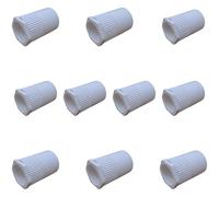 25mm PVC Female Conduit Adaptor White- Pack of 10