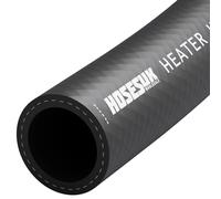 25mm Rubber Car Heater Hose SAEJ20R3 Replacement Water Coolant Pipe Tube Black 10 Metre