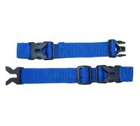 25mm Rucksack and Backpack Adjustable Chest Strap with Easy-On Clips and Adjusting Buckles (Blue)