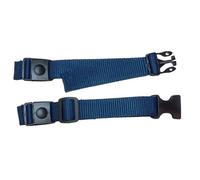25mm Rucksack and Backpack Adjustable Chest Strap with Easy-On Clips and Adjusting Buckles (Navy Blue)