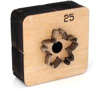 25mm Sakura Cutting Die for Leather Dies for Cutting Shapes, Sakura Shape Cutter, Leathercraft Punching Mold for DIY Leather Craft