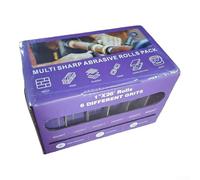 25mm Sanding Belt Roll with Aluminum Oxide Grit Layer and Tear-Resistant Cloth Backing for Reliable Performance in Production Settings (C)